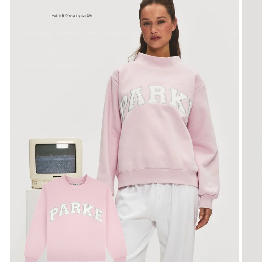 parke sprinkle mockneck